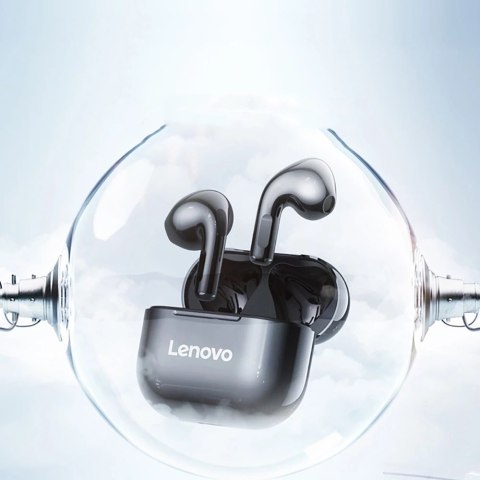 Słuchawki bezprzewodowe douszne Lenovo Thinkplus LivePods LP40 Czarne Słuchawki bezprzewodowe douszne Lenovo Thinkplus LivePods LP40 Czarne