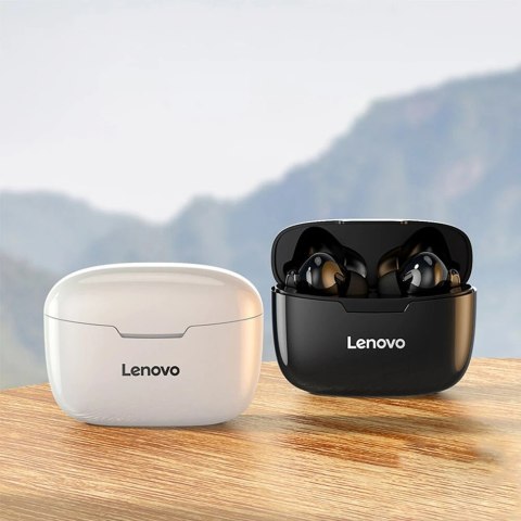 Słuchawki bezprzewodowe douszne Lenovo Thinkplus LivePods LP40 Czarne Słuchawki bezprzewodowe douszne Lenovo Thinkplus LivePods LP40 Czarne