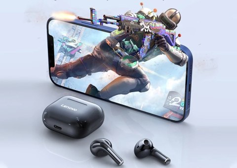 Słuchawki bezprzewodowe douszne Lenovo Thinkplus LivePods LP40 Czarne Słuchawki bezprzewodowe douszne Lenovo Thinkplus LivePods LP40 Czarne