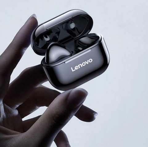 Słuchawki bezprzewodowe douszne Lenovo Thinkplus LivePods LP40 PRO Czarne Słuchawki bezprzewodowe douszne Lenovo Thinkplus LivePods LP40 PRO Czarne