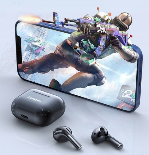 Słuchawki bezprzewodowe douszne Lenovo Thinkplus LivePods LP40 PRO Czarne Słuchawki bezprzewodowe douszne Lenovo Thinkplus LivePods LP40 PRO Czarne