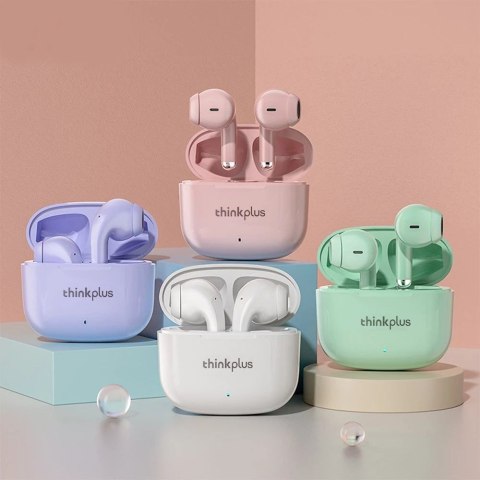 Słuchawki bezprzewodowe douszne Lenovo Thinkplus LivePods LP40 PRO Różowe Słuchawki bezprzewodowe douszne Lenovo Thinkplus LivePods LP40 PRO Różowe