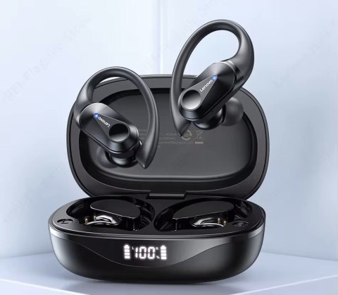 Słuchawki bezprzewodowe douszne Lenovo Thinkplus LivePods LP75 Czarne Słuchawki bezprzewodowe douszne Lenovo Thinkplus LivePods LP75 Czarne