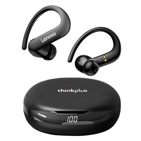 Słuchawki bezprzewodowe douszne Lenovo Thinkplus LivePods T50 Czarne Słuchawki bezprzewodowe douszne Lenovo Thinkplus LivePods T50 Czarne