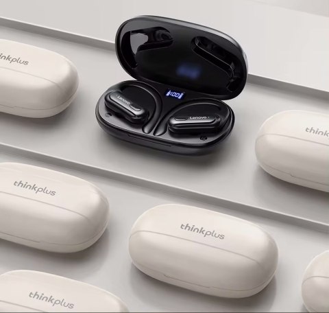 Słuchawki bezprzewodowe douszne Lenovo Thinkplus LivePods XT60B Czarne Słuchawki bezprzewodowe douszne Lenovo Thinkplus LivePods XT60B Czarne