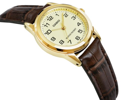 Zegarek Damski CASIO LTP-V001GL-9BUDF + BOX Zegarek Damski CASIO LTP-V001GL-9BUDF + BOX