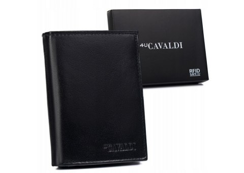 Duży, skórzany portfel męski z systemem RFID - 4U Cavaldi Duży, skórzany portfel męski z systemem RFID - 4U Cavaldi