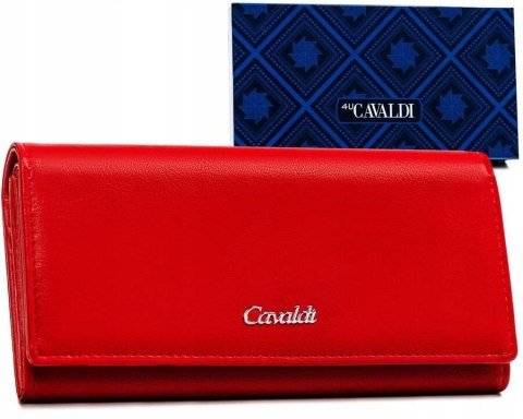Elegancki, duży portfel damski ze skóry ekologicznej - 4U Cavaldi Elegancki, duży portfel damski ze skóry ekologicznej - 4U Cavaldi