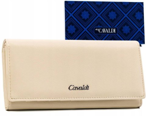 Elegancki, duży portfel damski ze skóry ekologicznej - 4U Cavaldi Elegancki, duży portfel damski ze skóry ekologicznej - 4U Cavaldi