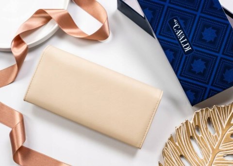 Elegancki, duży portfel damski ze skóry ekologicznej - 4U Cavaldi Elegancki, duży portfel damski ze skóry ekologicznej - 4U Cavaldi