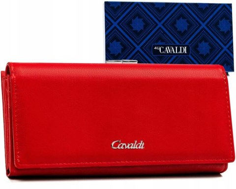 Elegancki potfel damski na bigiel i zatrzask - 4U Cavaldi Elegancki potfel damski na bigiel i zatrzask - 4U Cavaldi