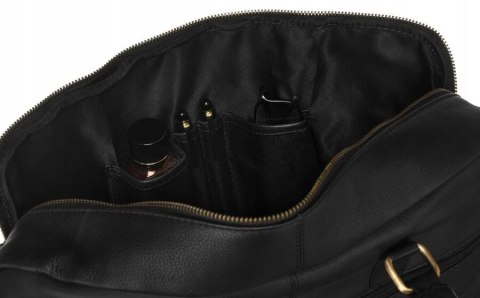Męska torba na laptopa ze skóry naturalnej - Peterson Męska torba na laptopa ze skóry naturalnej - Peterson