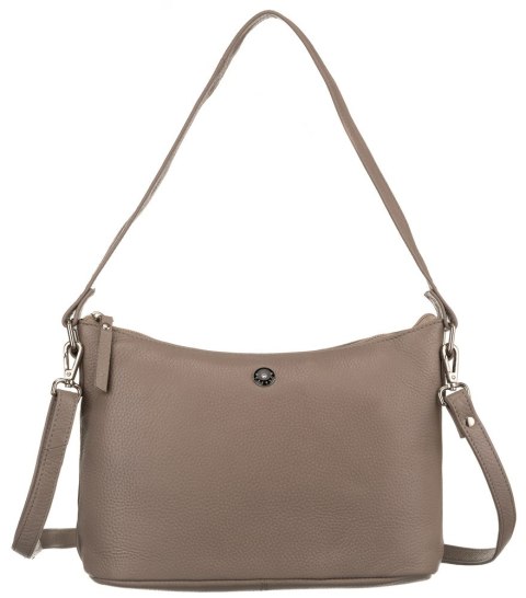 Torba skórzana+portfel PTN D73-DS Dark Beige Torba skórzana+portfel PTN D73-DS Dark Beige