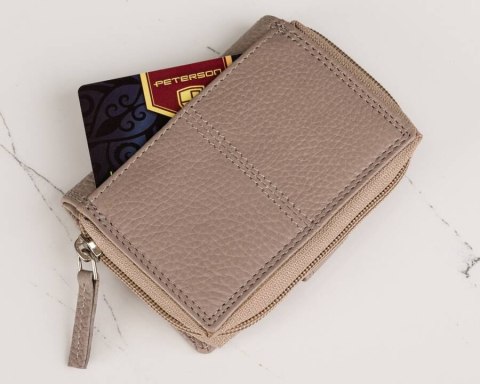 Torba skórzana+portfel PTN D73-DS Dark Beige Torba skórzana+portfel PTN D73-DS Dark Beige