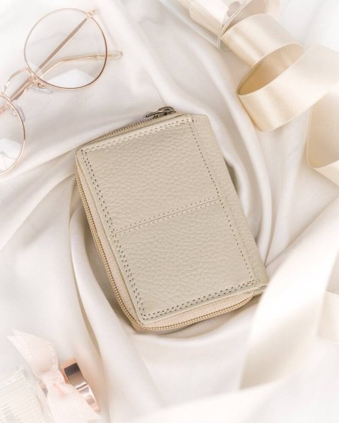 Torba skórzana+portfel PTN D73-DS Light Beige Torba skórzana+portfel PTN D73-DS Light Beige