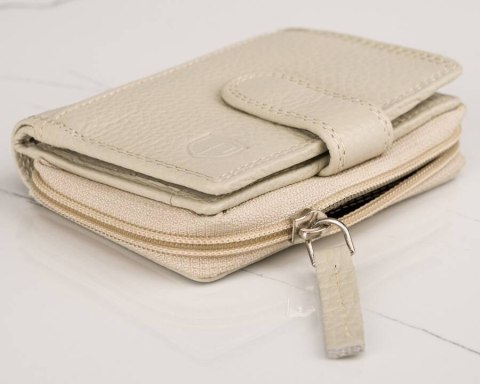 Torba skórzana+portfel PTN D73-DS Light Beige Torba skórzana+portfel PTN D73-DS Light Beige