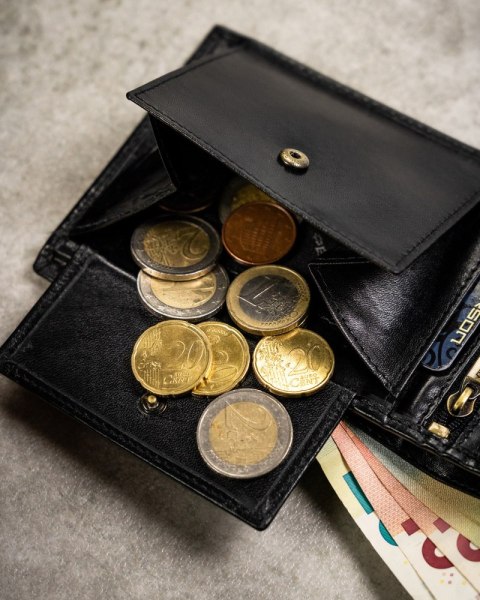 Zestaw prezentowy: elegancki skórzany portfel, etui na karty i brelok - Peterson Zestaw prezentowy: elegancki skórzany portfel, etui na karty i brelok - Peterson