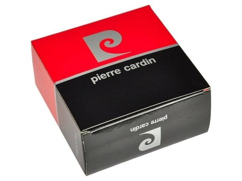 Skórzany pasek męski z klasyczną klamrą - Pierre Cardin Skórzany pasek męski z klasyczną klamrą - Pierre Cardin