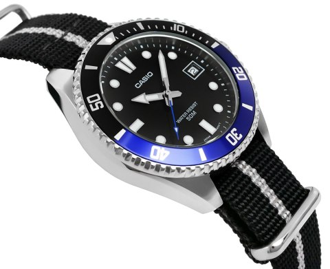 Zegarek Męski CASIO MDV-10C-1A2VEF + BOX Zegarek Męski CASIO MDV-10C-1A2VEF + BOX