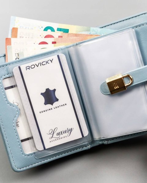 Pojemny, rozbudowany portfel damski ze skóry ekologicznej - 4U Cavaldi Pojemny, rozbudowany portfel damski ze skóry ekologicznej - 4U Cavaldi