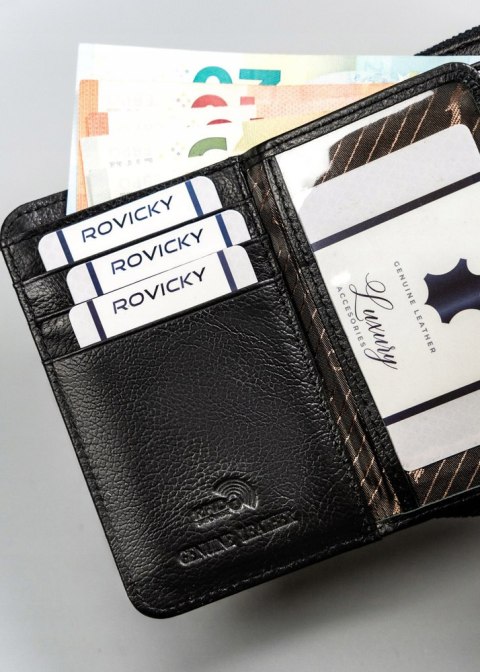 Pionowy portfel damski ze skóry naturalnej - 4U Cavaldi Pionowy portfel damski ze skóry naturalnej - 4U Cavaldi