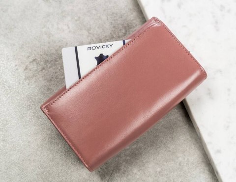 Duży, skórzany portfel damski z systemem RFID - 4U Cavaldi Duży, skórzany portfel damski z systemem RFID - 4U Cavaldi