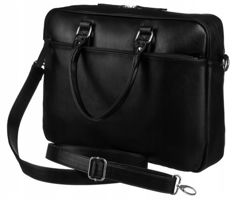 Torba na laptopa do 14 cali wykonana ze skóry ekologicznej - Peterson Torba na laptopa do 14 cali wykonana ze skóry ekologicznej - Peterson