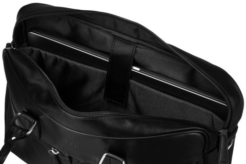 Torba na laptopa do 14 cali wykonana ze skóry ekologicznej - Peterson Torba na laptopa do 14 cali wykonana ze skóry ekologicznej - Peterson