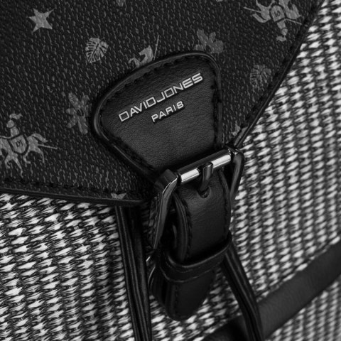 Elegancki plecak damski ze skóry ekologicznej - David Jones Elegancki plecak damski ze skóry ekologicznej - David Jones