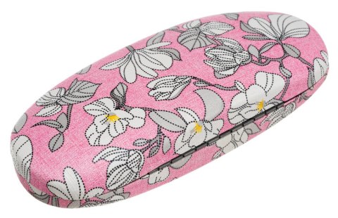 Eleganckie etui na okulary ze skóry ekologicznej z kwiatowym wzorem - 4U Cavaldi Eleganckie etui na okulary ze skóry ekologicznej z kwiatowym wzorem - 4U Cavaldi
