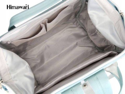 Pojemny plecak na laptopa z portem USB - Himawari Pojemny plecak na laptopa z portem USB - Himawari