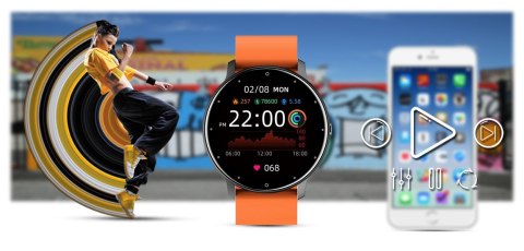 Smartwatch Damski Gravity GT1-9 Smartwatch Damski Gravity GT1-9