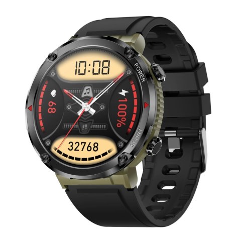 Smartwatch Gravity GT21-7 + Czarny Pasek Silikonowy Smartwatch Gravity GT21-7 + Czarny Pasek Silikonowy