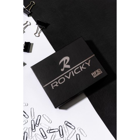 Skórzany portfel na karty i banknoty - Rovicky Skórzany portfel na karty i banknoty - Rovicky