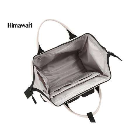 Brzoskwiniowy plecak sportowy z wodoodpornej tkaniny - Himawari Brzoskwiniowy plecak sportowy z wodoodpornej tkaniny - Himawari