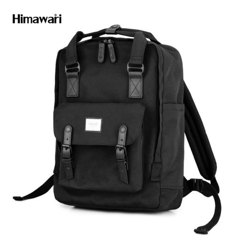 Plecak miejski na laptopa 15" czarny - Himawari Plecak miejski na laptopa 15" czarny - Himawari