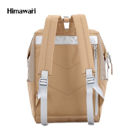 Plecak sportowy camel z USB i kieszenią na laptopa - Himawari Plecak sportowy camel z USB i kieszenią na laptopa - Himawari