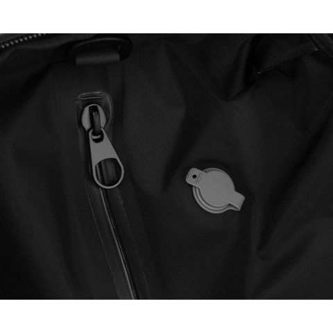 Czarny plecak podróżny z komorą próżniową i portem USB - Peterson Czarny plecak podróżny z komorą próżniową i portem USB - Peterson