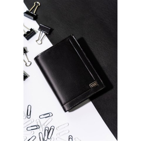 Elegancki portfel męski na karty z ochroną RFID - Rovicky Elegancki portfel męski na karty z ochroną RFID - Rovicky