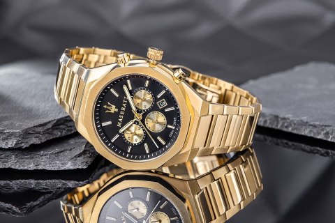 Zegarek Męski Maserati Stile R8873642001 + BOX Zegarek Męski Maserati Stile R8873642001 + BOX