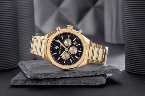 Zegarek Męski Maserati Stile R8873642001 + BOX Zegarek Męski Maserati Stile R8873642001 + BOX