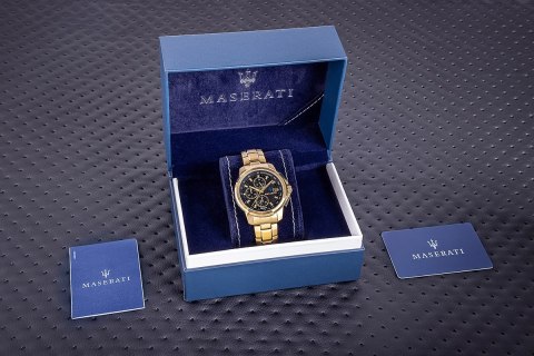Zegarek Męski MASERATI Successo Solar R8873645002 + BOX Zegarek Męski MASERATI Successo Solar R8873645002 + BOX