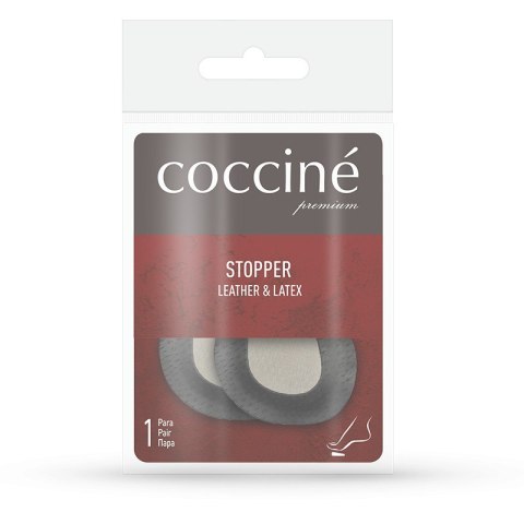 Hamulec stopy z czarnej skóry na lateksowej poduszce Coccine OR160 Hamulec stopy z czarnej skóry na lateksowej poduszce Coccine OR160