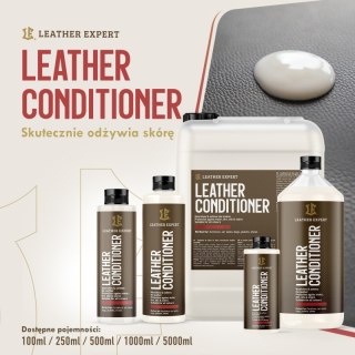 Leather Conditioner - odżywka do skóry naturalne olejki i wosk 1000 ml Leather Expert LE-08-C1000