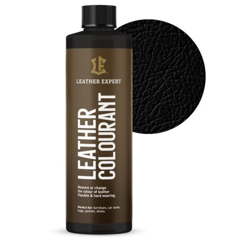 Leather Expert Colourant - Czarna farba do skóry naturalnej i do ekoskóry 250 ml LE-06-250C001 Leather Expert Colourant - Czarna farba do skóry naturalnej i do ekoskóry 250 ml LE-06-250C001