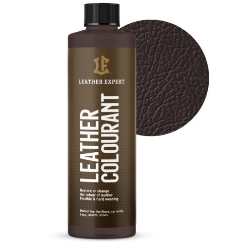 Leather Expert Colourant - Dark Brown farba do skóry naturalnej i do ekoskóry 250 ml LE-06-250C307 Leather Expert Colourant - Dark Brown farba do skóry naturalnej i do ekoskóry 250 ml LE-06-250C307