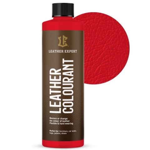 Leather Expert Colourant - Red farba do skóry naturalnej i do ekoskóry 250 ml LE-06-250C502 Leather Expert Colourant - Red farba do skóry naturalnej i do ekoskóry 250 ml LE-06-250C502