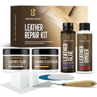 Leather Expert Repair Kit - zestaw do naprawy skóry LE-18-RK4ST