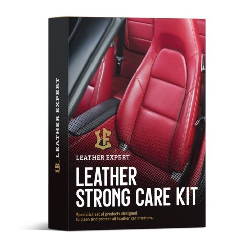 Leather Expert Strong Care Kit 200ml+250ml - zestaw do czyszczenia i pielęgnacji skóry LE-18-2STR Leather Expert Strong Care Kit 200ml+250ml - zestaw do czyszczenia i pielęgnacji skóry LE-18-2STR