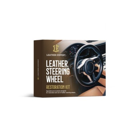 Leather Expert - zestaw do renowacji kierownicy skórzanej LE-18-SW450 Leather Expert - zestaw do renowacji kierownicy skórzanej LE-18-SW450